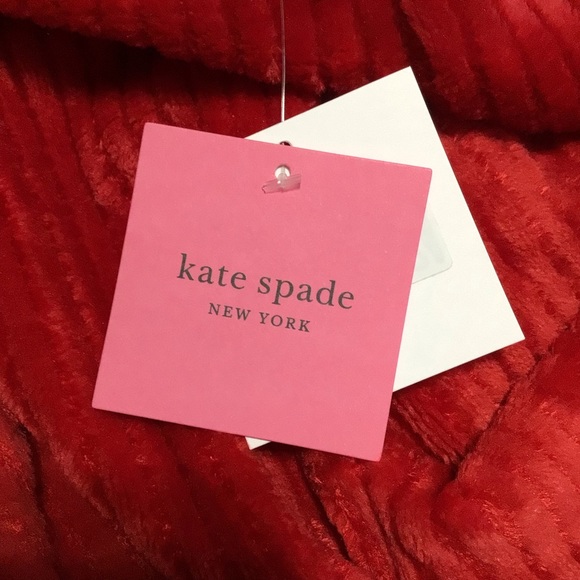 Kate Spade Chenille Wrap Long Sleeve Robe - Picture 4 of 9